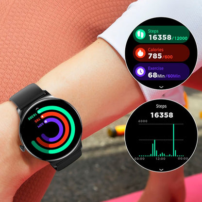 Montre connectée Cool Ultrafine + 2 bracelets (Amoled, appels, Ultrafine) Rose