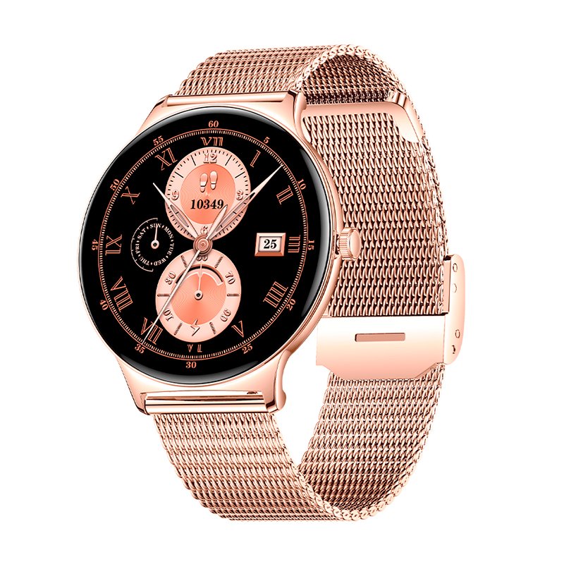Smartwatch COOL Ultrathin + 2 Correas (Amoled, Llamadas, Ultrafino) Rosa