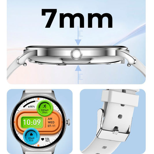 Montre connectée Cool Ultrafine + 2 bracelets (Amoled, appels, Ultrafine) Rose