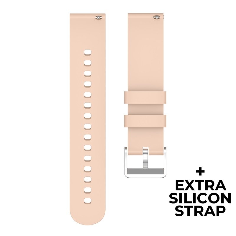 Montre connectée Cool Ultrafine + 2 bracelets (Amoled, appels, Ultrafine) Rose