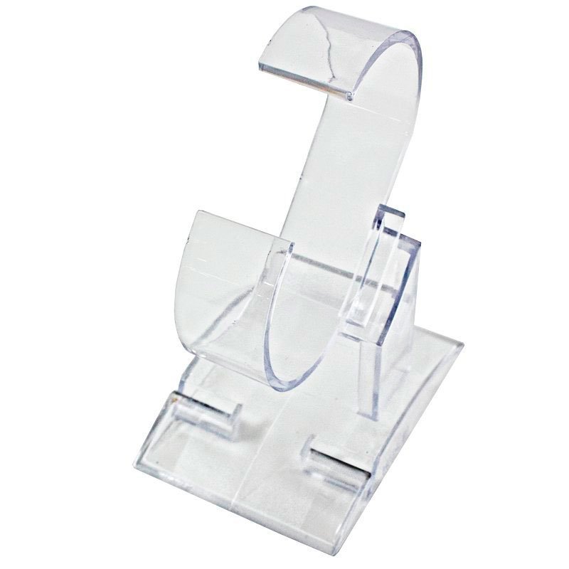 Support de montre connectée transparent et élégant