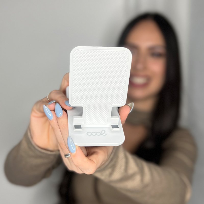 Support de bureau universel pour smartphone COOL Blanc