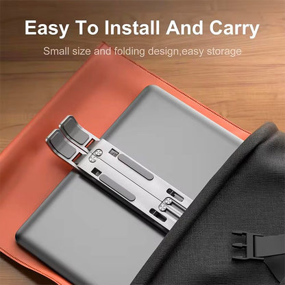 Support de bureau universel pliable en aluminium pour ordinateur portable