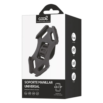 Support de guidon universel COOL pour scooter/vélo/moto 4-7 pouces
