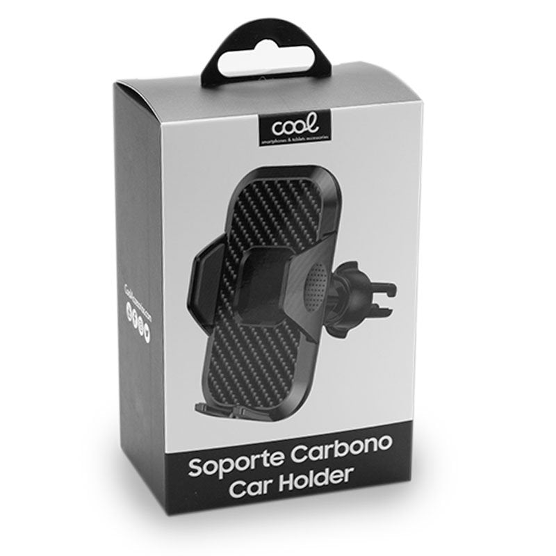 Support de voiture universel Carbon COOL Noir