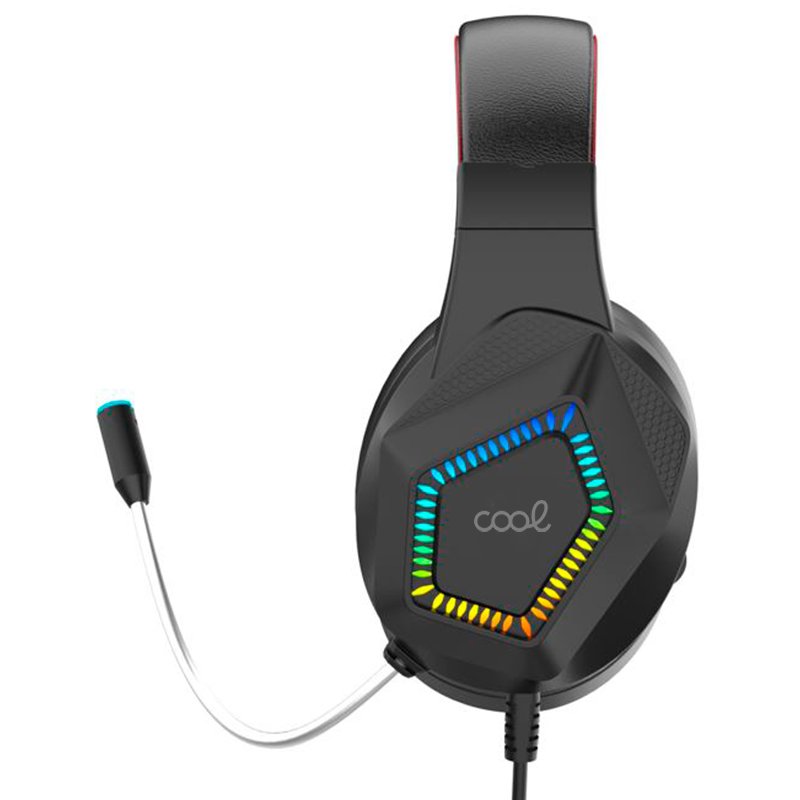 Pack clavier de jeu USB Cool Town en espagnol + casque + souris + tapis de souris