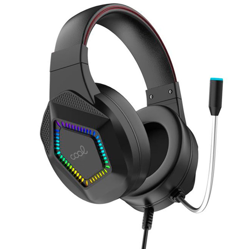 Pack clavier de jeu USB Cool Town en espagnol + casque + souris + tapis de souris