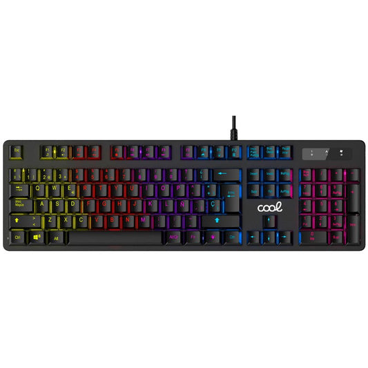 Clavier mécanique de jeu Austin espagnol avec câble USB pour PC