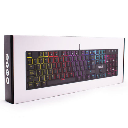 Clavier mécanique de jeu Austin espagnol avec câble USB pour PC