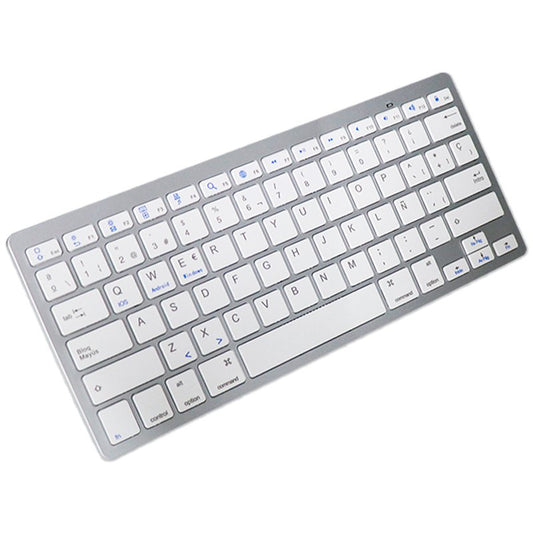 Clavier Bluetooth Slim Cool Blanc (Espagnol)