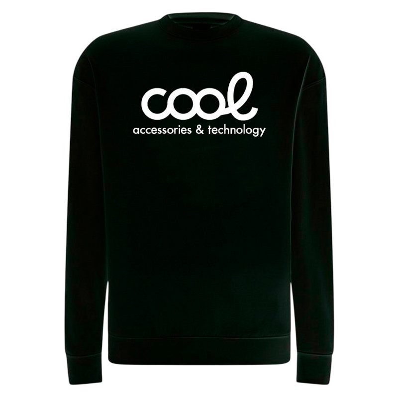 Textil Sudadera Cool Accesorios Talla L (Unisex) Negro